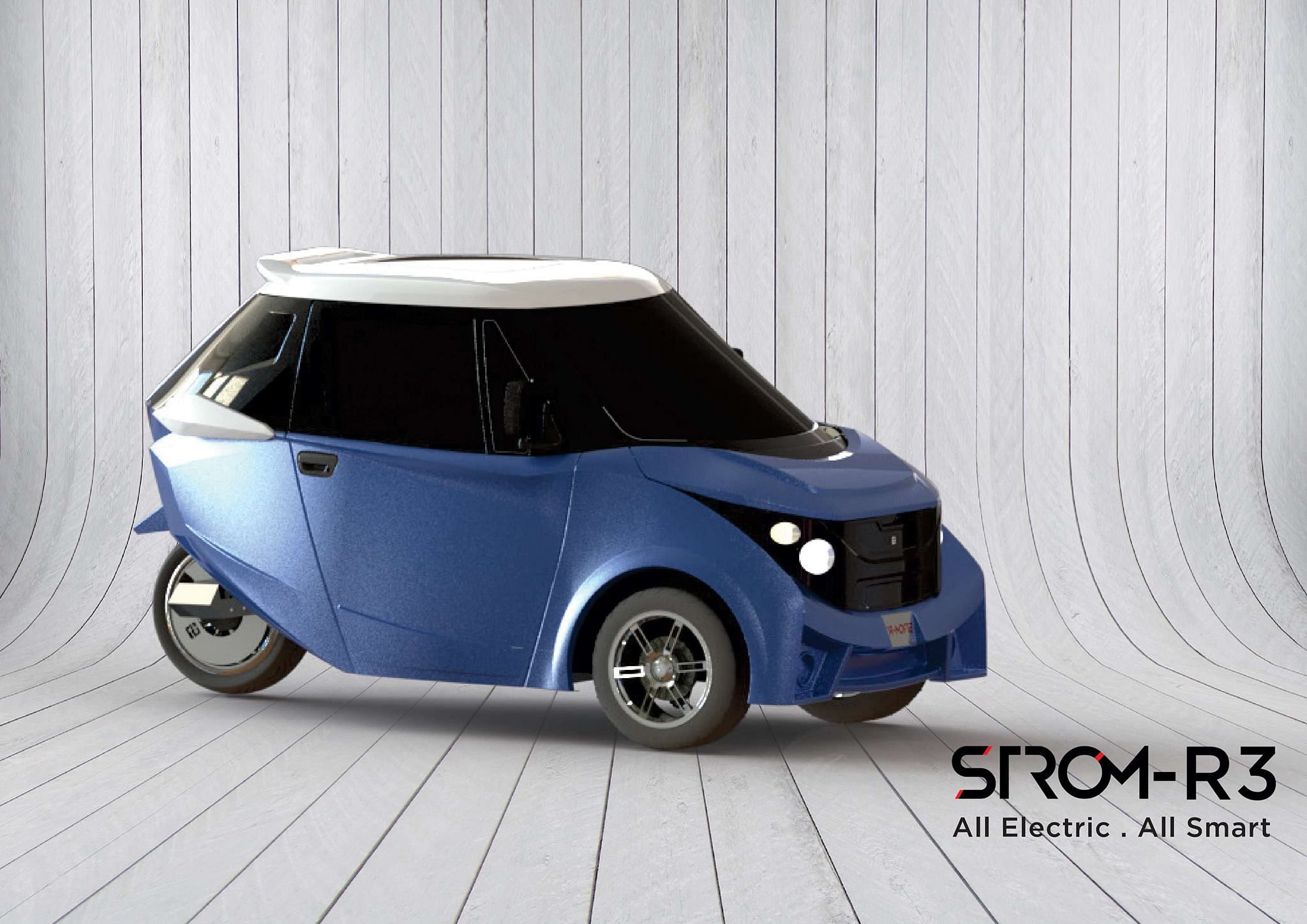 Strom R-3 - affordable electric car in India
