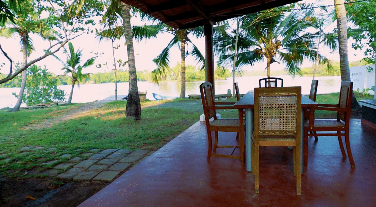 View from Kayal Island Retreat, Kakkathuruthu Alappuzha