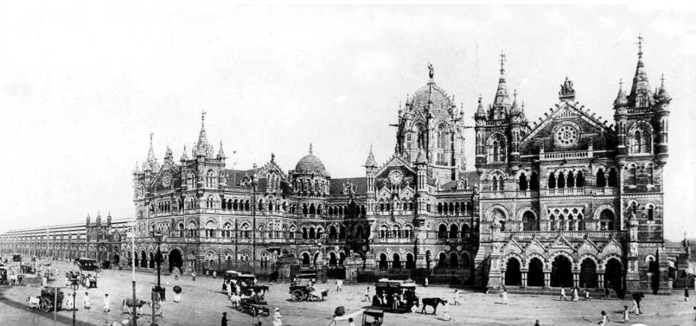 CST railway station old photo